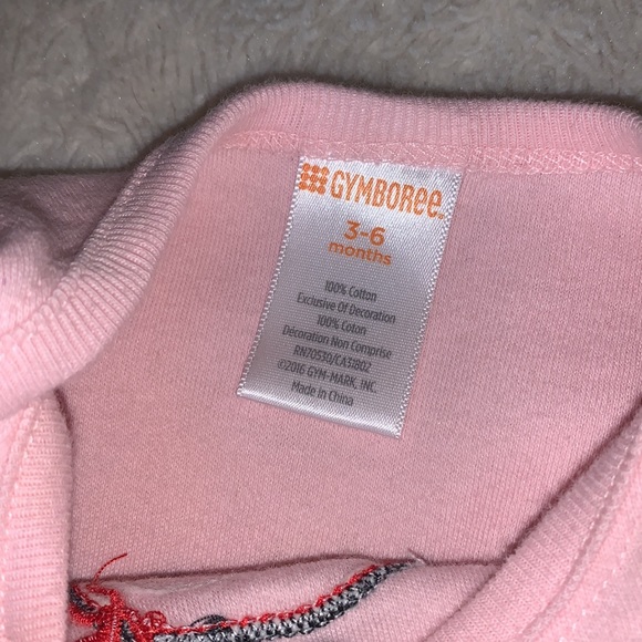 Gymboree 3-6M 2 pc. Pink Penguin Set Onesie & Leggings - Picture 8 of 13
